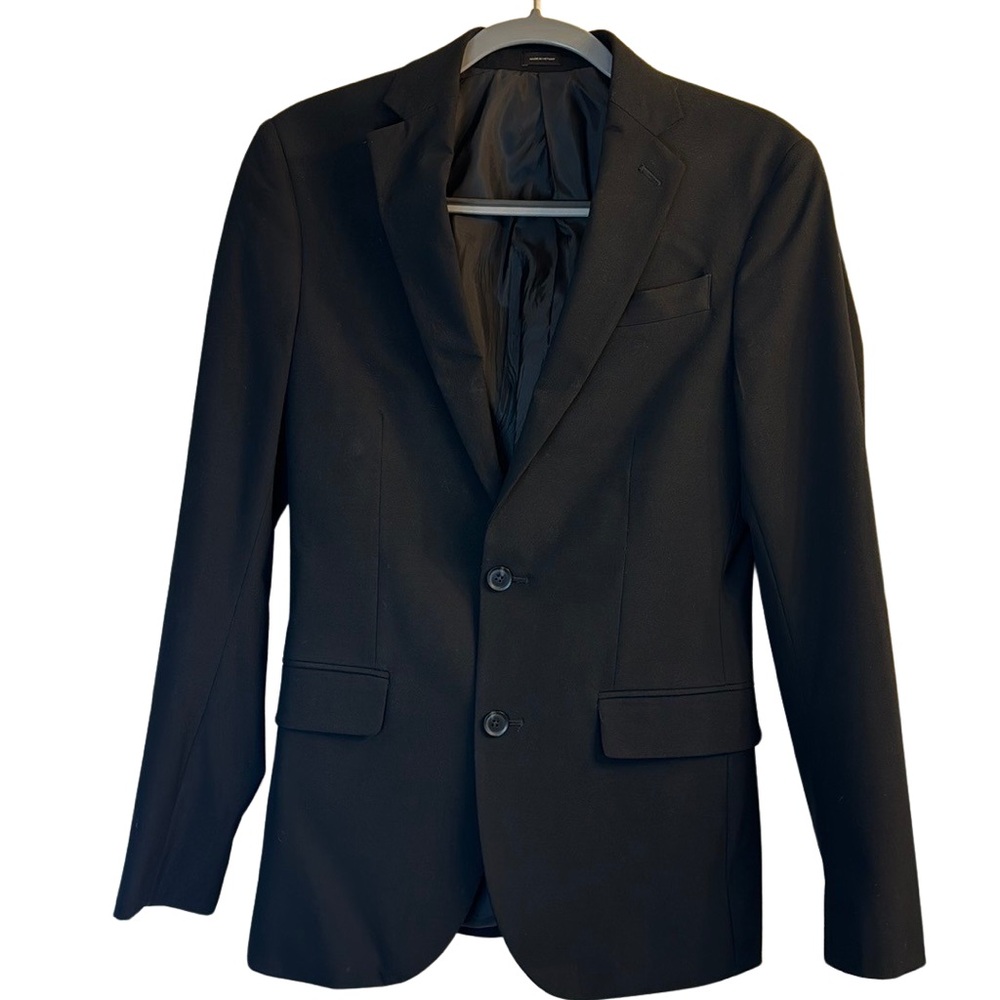 JF J.Ferrar Ultra Comfort Teen/Mens Stretch Fabric Slim Fit Suit Jacket